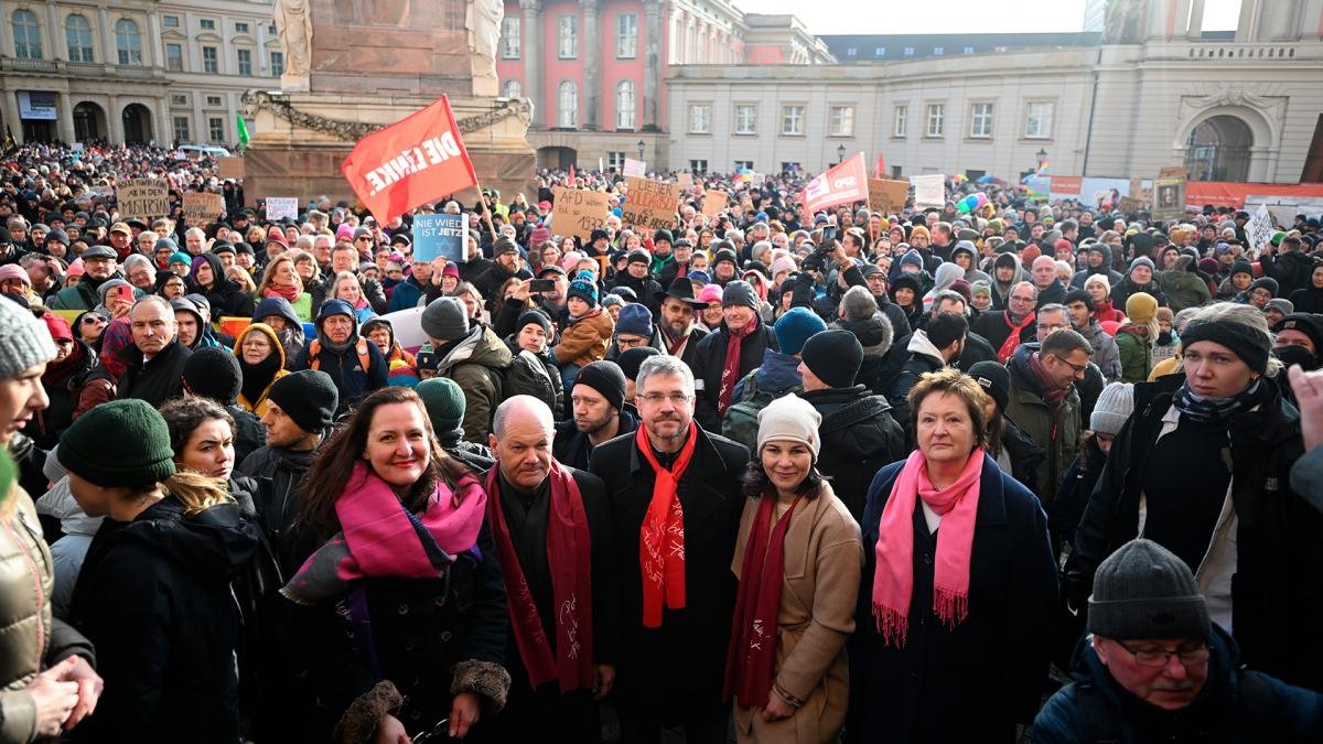 Este fin de semana estn previstas ms de 300 marchas contra la ultraderecha en el pas Foto DPA